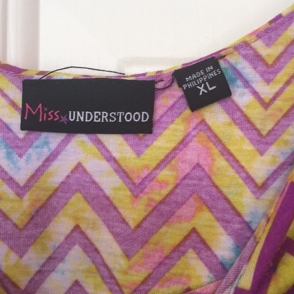 Purple & Yellow Maxi Dress - Picture 4 of 6